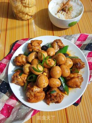 #信任之美#鹌鹑蛋烧鸡翅根的做法步骤：9