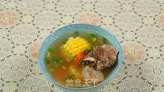 #信任之美#胡萝卜玉米排骨汤的做法步骤:12