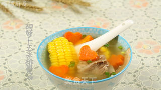 #信任之美#胡萝卜玉米排骨汤的做法步骤:13