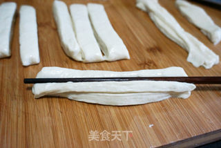 #信任之美#迷你安心小油条的做法步骤:4