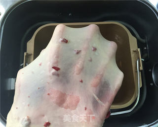 酸奶蔓越莓一键式吐司的做法步骤:5