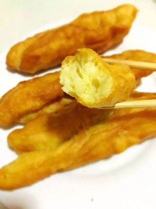 #信任之美#炸油条的做法步骤:11