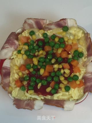 焗土豆泥的做法步骤:7