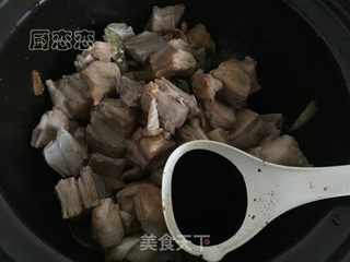 萝卜煲羊排的做法步骤:5