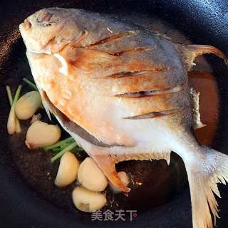 #信任之美#红烧鲳鱼的做法步骤:5