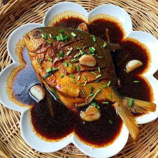 #信任之美#红烧鲳鱼的做法步骤:7