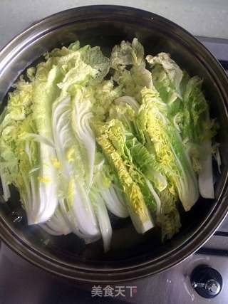 蒜蓉粉丝蒸娃娃菜的做法步骤:3