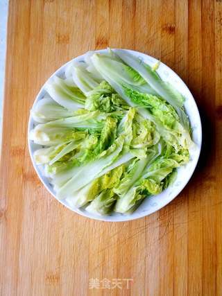 蒜蓉粉丝蒸娃娃菜的做法步骤:4