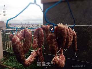 #信任之美#自制腊肠（妈妈的味道）的做法步骤：10