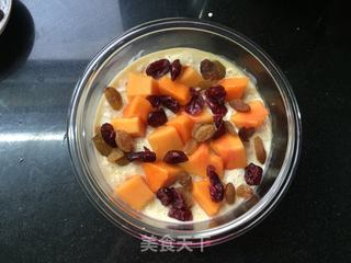 #信任之美#云朵木瓜燕麦糊的做法步骤:6