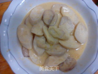 #信任之美#香炸杏鲍菇的做法步骤:4