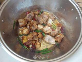 #信任之美#干笋烧排骨的做法步骤：7