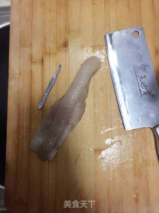 自制肉皮冻的做法步骤:4