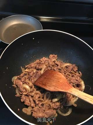 一个人也要好好吃饭之日式牛肉盖饭的做法步骤:8
