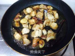 #信任之美#芋头烧五花肉的做法步骤:11