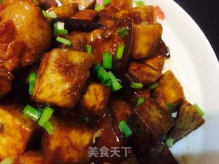 #信任之美#芋头烧五花肉的做法步骤:16