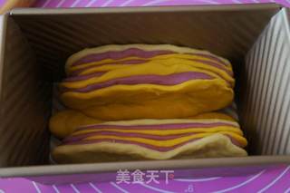 #信任之美#彩虹土司的做法步骤:6