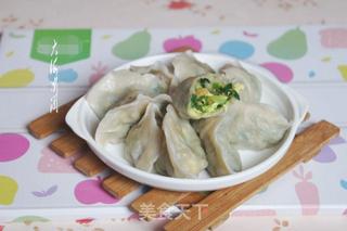 #信任之美#海米韭菜鹅蛋馅饺子的做法步骤:9