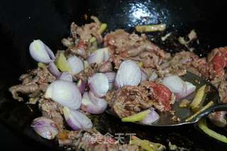 #信任之美#孜然羊肉的做法步骤:7