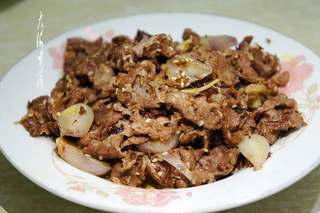 #信任之美#孜然羊肉的做法步骤:10