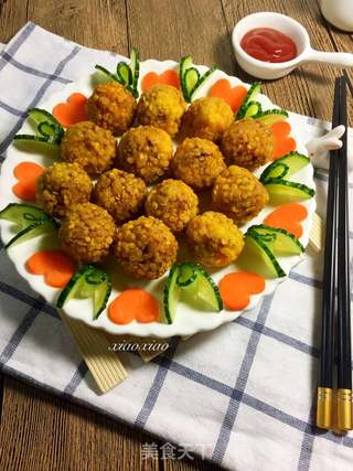 #信任之美#脆皮小肉丸的做法步骤：13