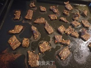 #信任之美# 烤牛肉干(烤箱自制小零食)的做法步骤:5