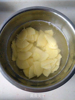#信任之美#回锅土豆片的做法步骤:4