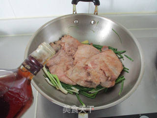 #信任之美#葱烧大排的做法步骤:5