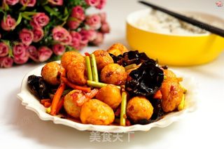 #信任之美#鱼香鹌鹑蛋的做法步骤:10