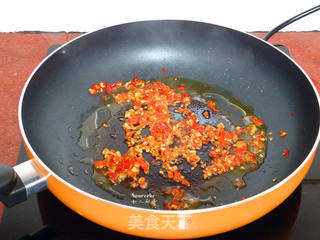 #信任之美#剁椒炒金针菇的做法步骤:4