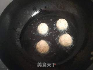#信任之美#焦溜豆腐丸子的做法步骤:5