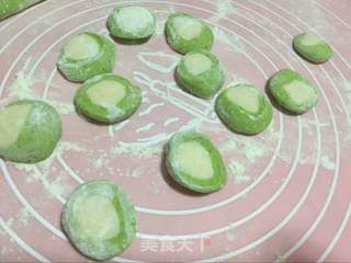 翡翠饺子的做法步骤:7
