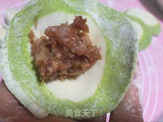 翡翠饺子的做法步骤:9