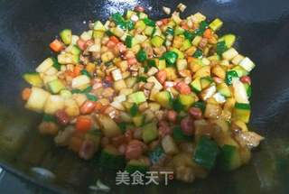 肉炒三丁的做法步骤:6