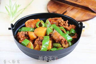 #信任之美#香辣土豆炖鸡的做法步骤:8