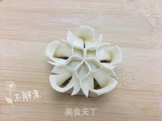 #信任之美#蒸花饺的做法步骤:3