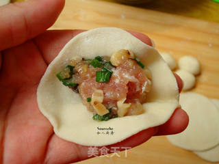 #信任之美#香菇猪肉煎饺的做法步骤：7