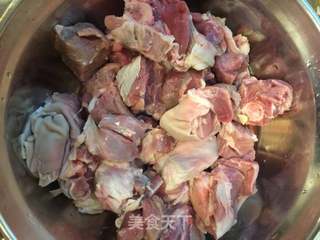 鲜橙红焖羊肉的做法步骤:3