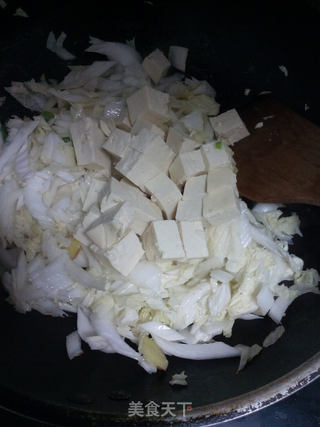 #信任之美#白菜炖豆腐的做法步骤:5