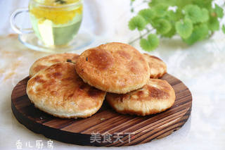 #信任之美#猪油葱油饼的做法步骤:13