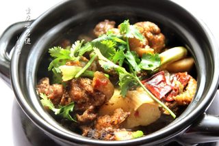 #信任之美#重庆鸡公煲的做法步骤:9
