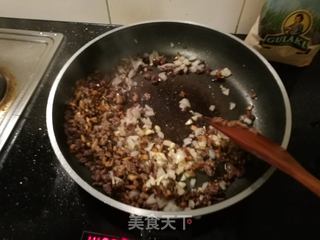 #信任之美# 香菇牛肉酱的做法步骤:7