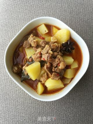 #信任之美# 土豆烧牛肉的做法步骤:7
