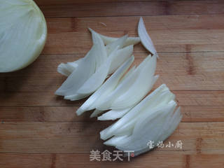 #信任之美#孜然小炒洋葱的做法步骤:2