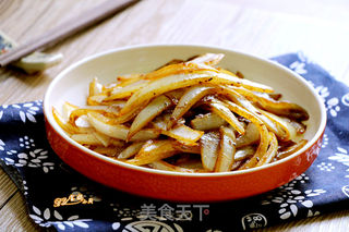 #信任之美#孜然小炒洋葱的做法步骤:7