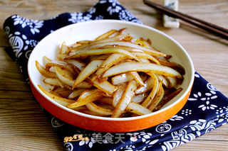 #信任之美#孜然小炒洋葱的做法步骤:8