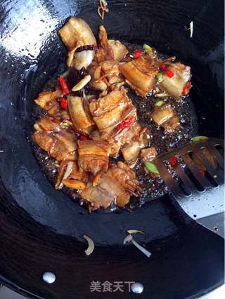 大白菜粉条炒肉的做法步骤:7