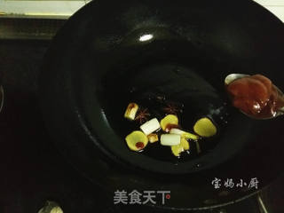#信任之美#排骨烧山药的做法步骤:4