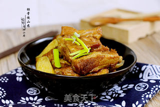 #信任之美#排骨烧山药的做法步骤:13