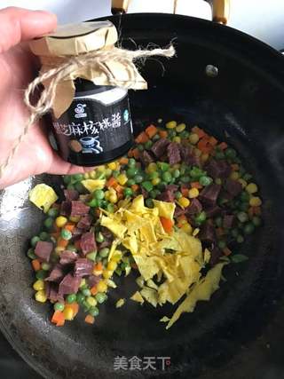 #信任之美#向日葵蛋炒饭的做法步骤:6